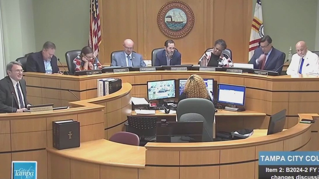 Tampa City Council meets to set budget